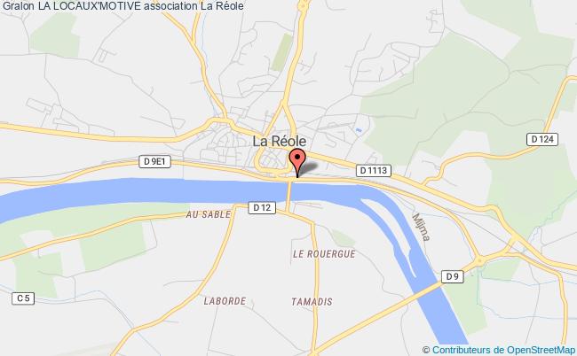 plan association La Locaux'motive Réole