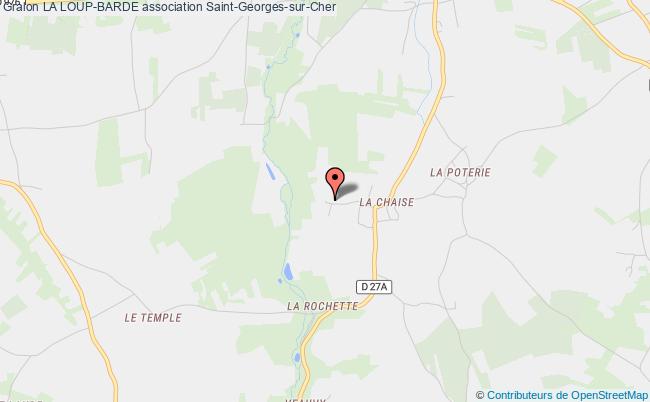 plan association La Loup-barde Saint-Georges-sur-Cher