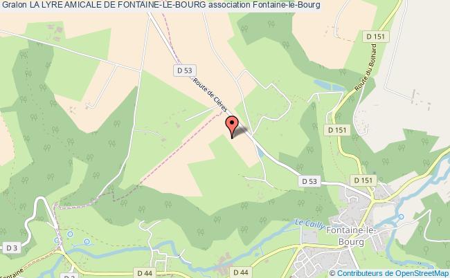 plan association La Lyre Amicale De Fontaine-le-bourg Fontaine-le-Bourg