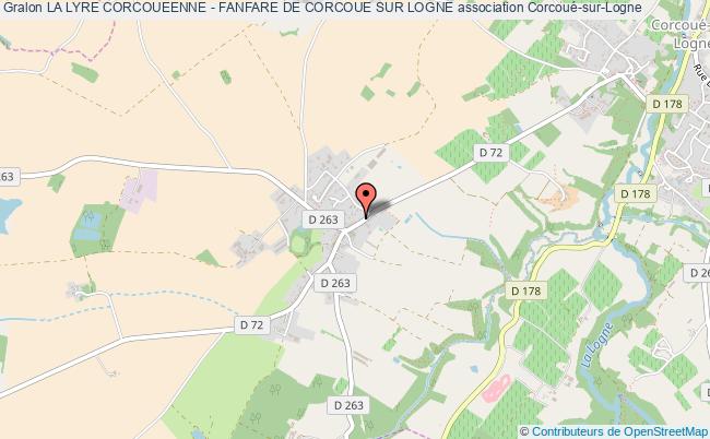 plan association La Lyre Corcoueenne - Fanfare De Corcoue Sur Logne Corcoué-sur-Logne