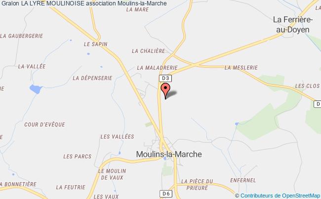 plan association La Lyre Moulinoise Moulins-la-Marche
