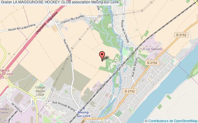 plan association La Magdunoise Hockey Club Meung-sur-Loire