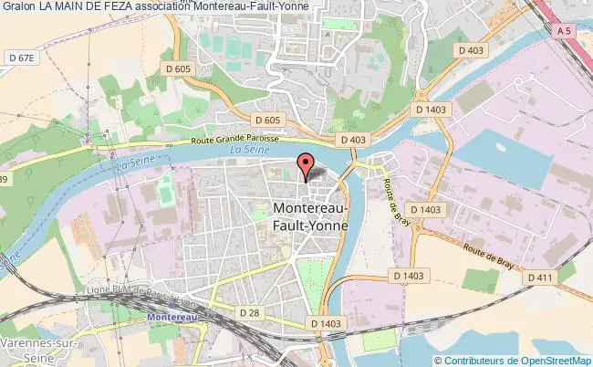 plan association La Main De Feza Montereau-Fault-Yonne