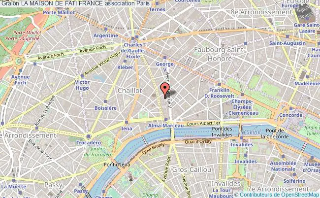plan association La Maison De Fati France Paris