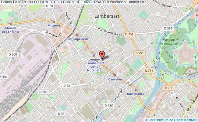 plan association La Maison Du Chat Et Du Chien De Lambersart Lambersart