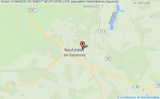 plan association La Maison Du Sabot Neufchatellois Neufchâtel-en-Saosnois
