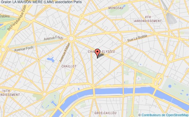 plan association La Maison Mere (lmm) Paris