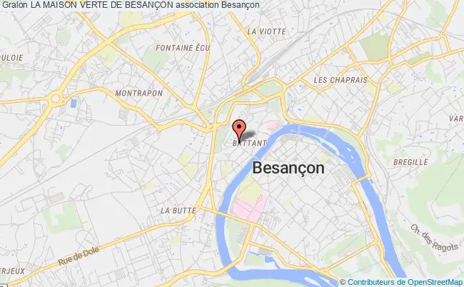 plan association La Maison Verte De BesanÇon Besançon