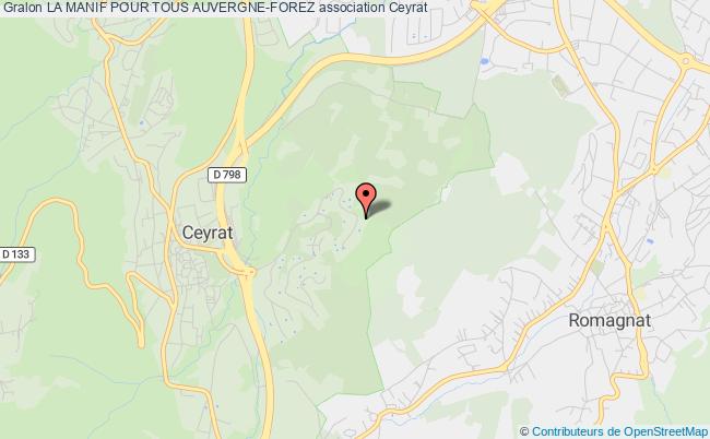 plan association La Manif Pour Tous Auvergne-forez Ceyrat