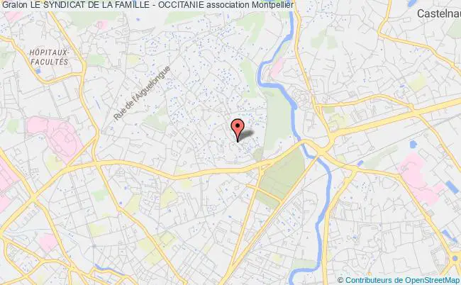 plan association La Manif Pour Tous - Occitanie Montpellier