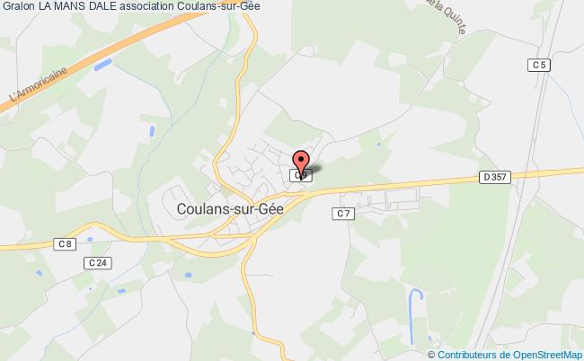plan association La Mans Dale Coulans-sur-Gée