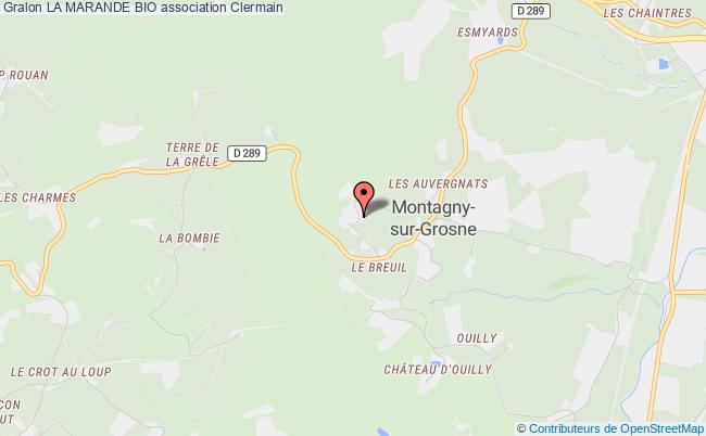 plan association La Marande Bio Navour-sur-Grosne
