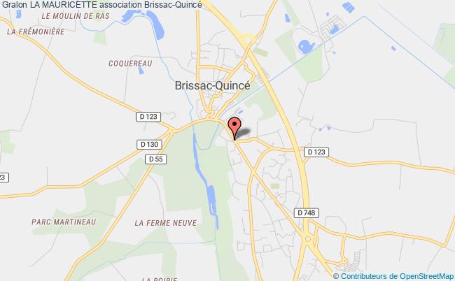 plan association La Mauricette Brissac-Loire-Aubance