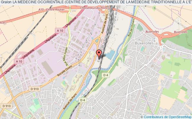 plan association La MÉdecine Occirientale (centre De DÉveloppement De La MÉdecine Traditionnelle À L'Étranger : Cdmte) Poitiers