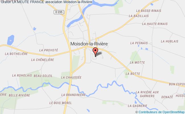 plan association La Meute France Moisdon-la-Rivière