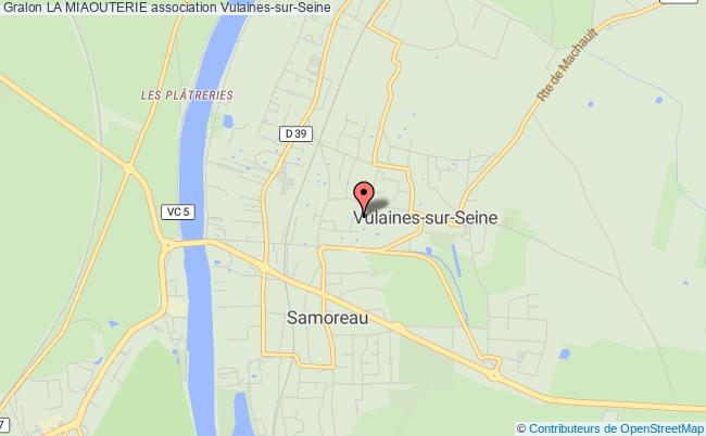 plan association La Miaouterie Vulaines-sur-Seine