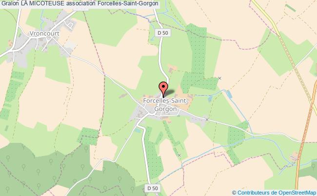 plan association La Micoteuse Forcelles-Saint-Gorgon