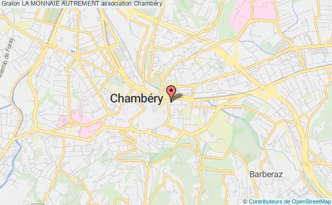 plan association La Monnaie Autrement Chambéry