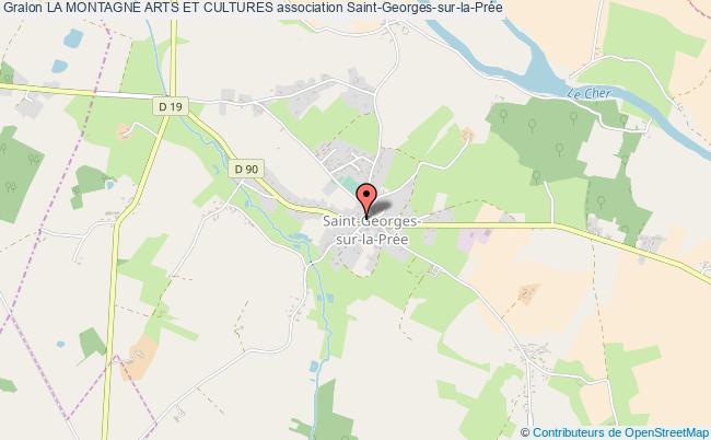 plan association La Montagne Arts Et Cultures Saint-Georges-sur-la-Prée