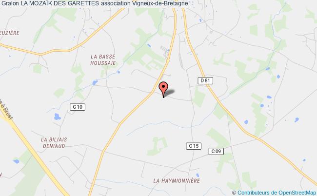 plan association La MozaÏk Des Garettes Vigneux-de-Bretagne