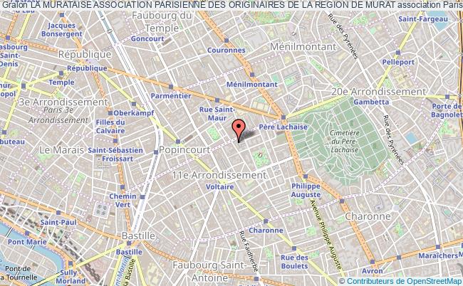 plan association La Murataise Association Parisienne Des Originaires De La Region De Murat Paris