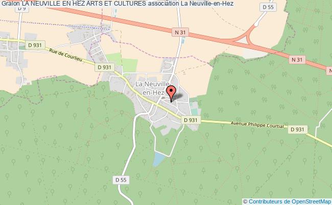 plan association La Neuville En Hez Arts Et Cultures La Neuville-en-Hez