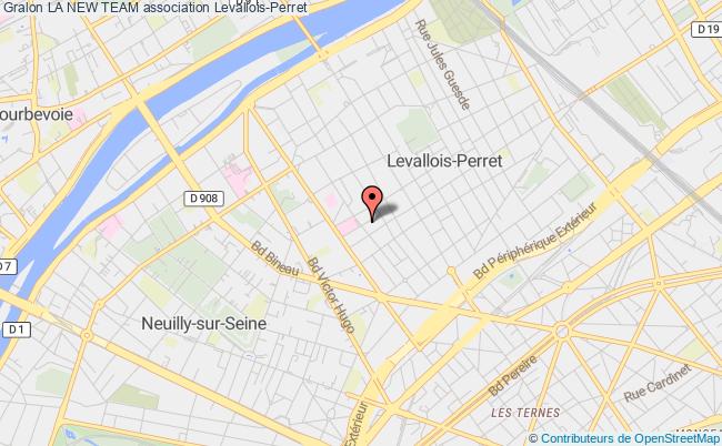 plan association La New Team Levallois-Perret