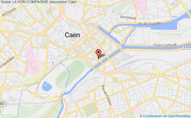 plan association La Non-compagnie Caen