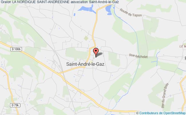 plan association La Nordique Saint-andreenne Saint-André-le-Gaz