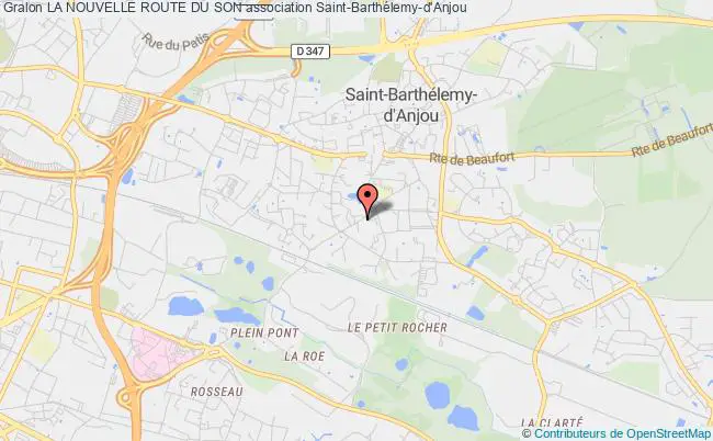 plan association La Nouvelle Route Du Son Saint-Barthélemy-d'Anjou