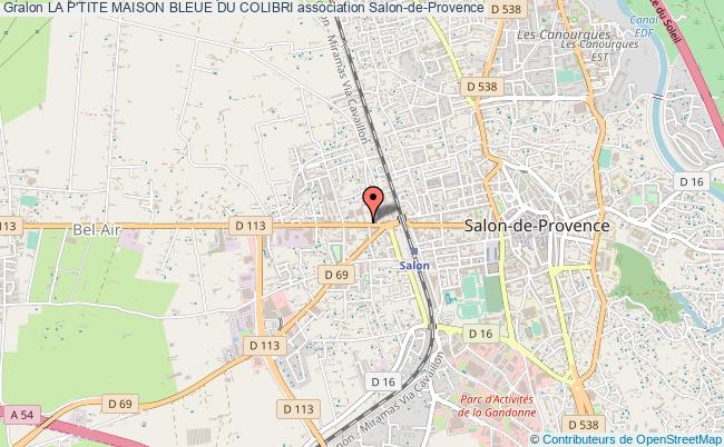 LA P'TITE MAISON BLEUE DU COLIBRI