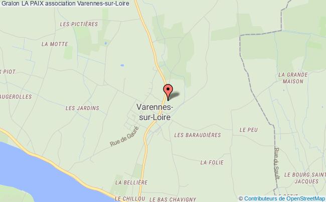 plan association La Paix Varennes-sur-Loire