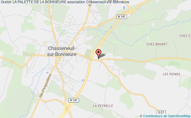 plan association La Palette De La Bonnieure Chasseneuil-sur-Bonnieure