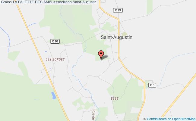 plan association La Palette Des Amis Saint-Augustin