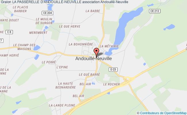 plan association La Passerelle D'andouillÉ-neuville Andouillé-Neuville