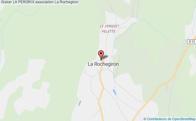 plan association La Perdrix La    Rochegiron