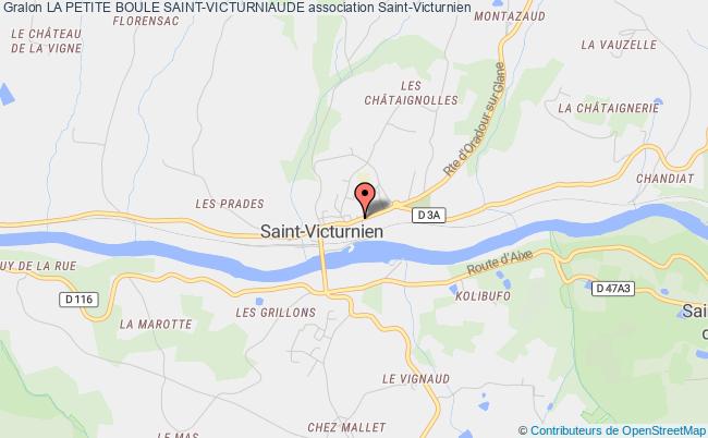 plan association La Petite Boule Saint-victurniaude Saint-Victurnien