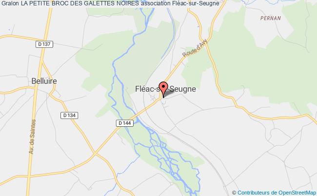 plan association La Petite Broc Des Galettes Noires Fléac-sur-Seugne