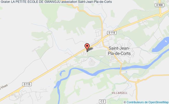 plan association La Petite École De Gwangju Saint-Jean-Pla-de-Corts