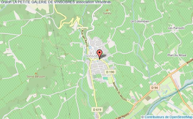 LA PETITE GALERIE DE VINSOBRES