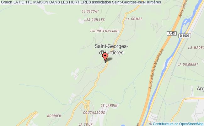 plan association La Petite Maison Dans Les Hurtieres Saint-Georges-d'Hurtières