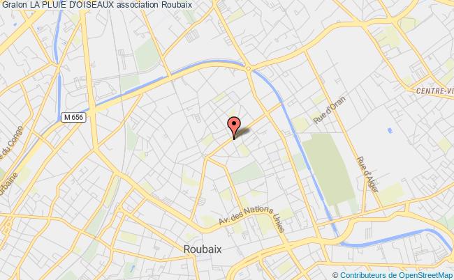 plan association La Pluie D'oiseaux 