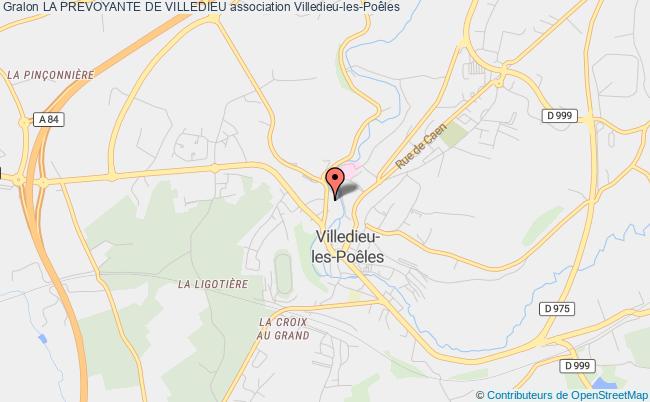 plan association La Prevoyante De Villedieu Villedieu-les-Poêles-Rouffigny