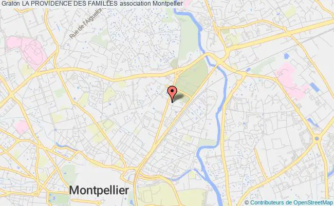 plan association La Providence Des Familles Montpellier