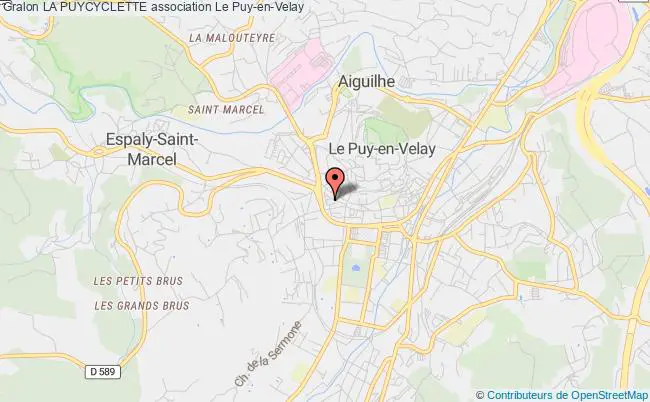 plan association La Puycyclette Le    Puy-en-Velay