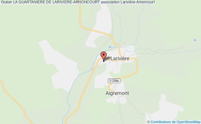 plan association La Quartaniere De Lariviere-arnoncourt Larivière-Arnoncourt