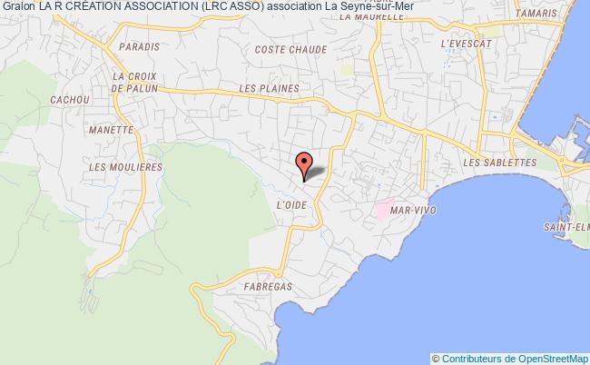 plan association La R CrÉation Association (lrc Asso) Seyne-sur-Mer