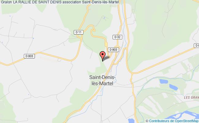 plan association La Rallie De Saint Denis Saint-Denis-lès-Martel