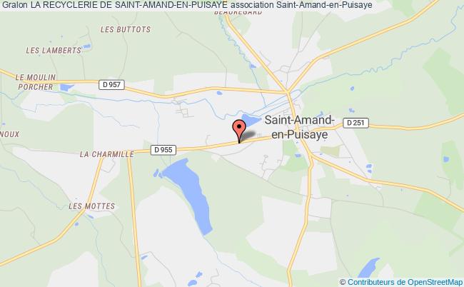 plan association La Recyclerie De Saint-amand-en-puisaye Saint-Amand-en-Puisaye