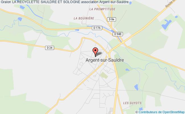 plan association La Recyclette Sauldre Et Sologne Argent-sur-Sauldre